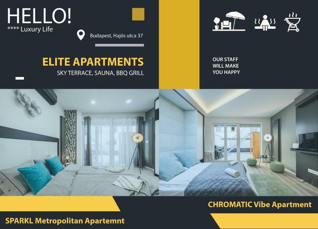 Bpr Elite Apartments - Sky Terrace Βουδαπέστη Εξωτερικό φωτογραφία